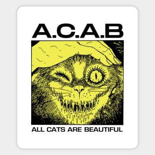 ACAB - All Cats Are Beautiful Magnet